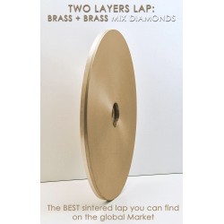Sintered Diamond Lap – 8” / Grit 1200 – Made in Italy
